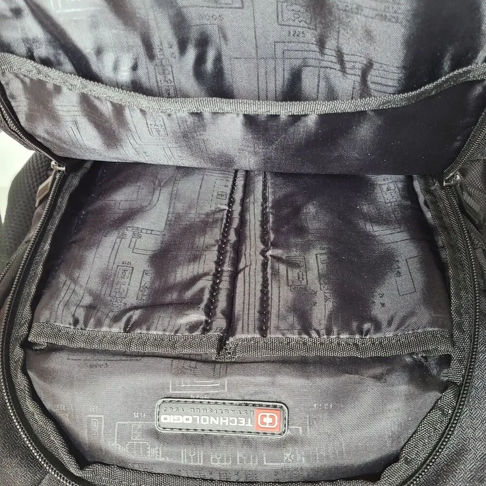 OGIO Prospect Backpack Black Red Laptop Travel School Bag Air Flow Padded